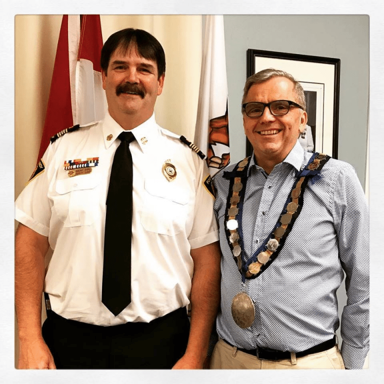 Borg Officially Named New Port Hardy Fire Chief