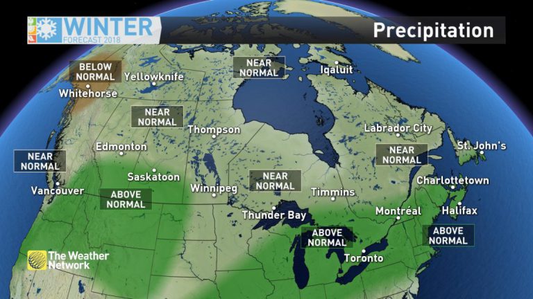 Weather Network Releases Winter Forecast