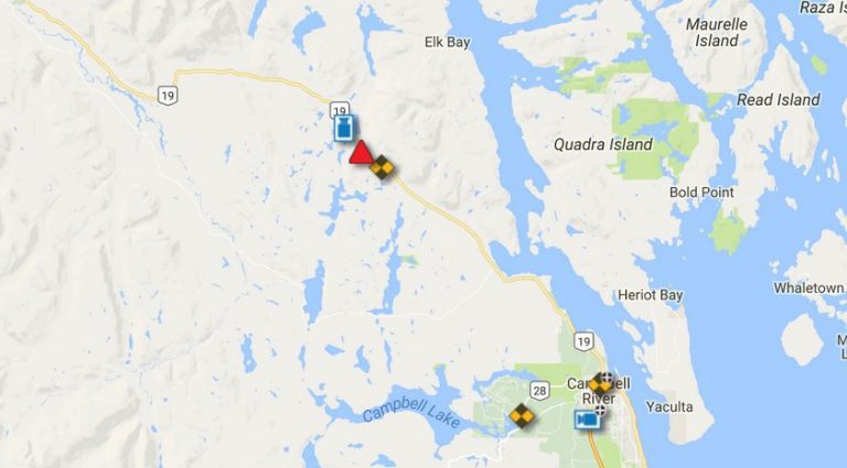 Highway 19 closed in both directions