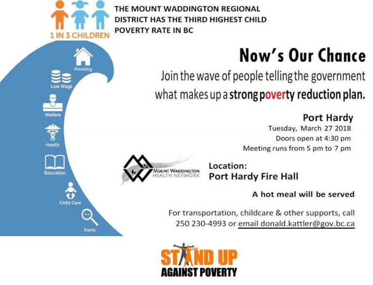 Poverty reduction meeting takes place tonight
