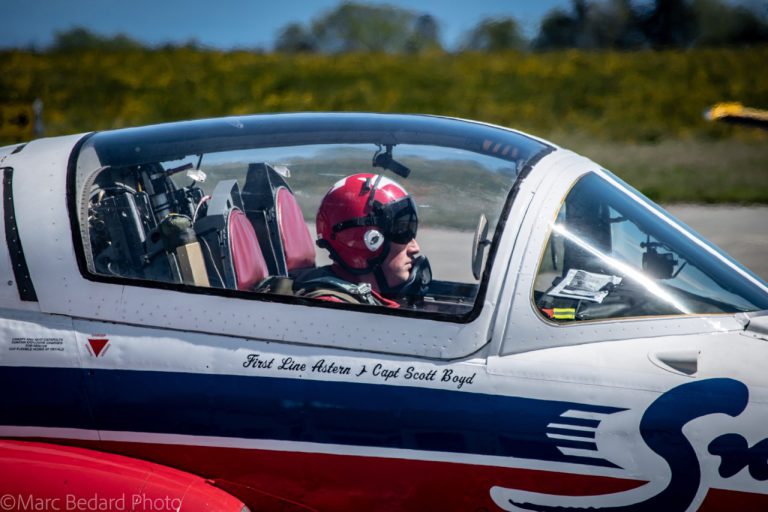 Snowbird pilot Scott Boyd living childhood dream