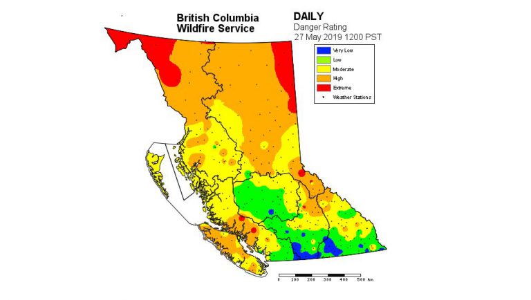 Category 2 open fire prohibition being enforced in Coastal Fire region, starting Thursday