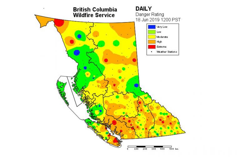 Campfire ban possible in Coastal Fire Centre