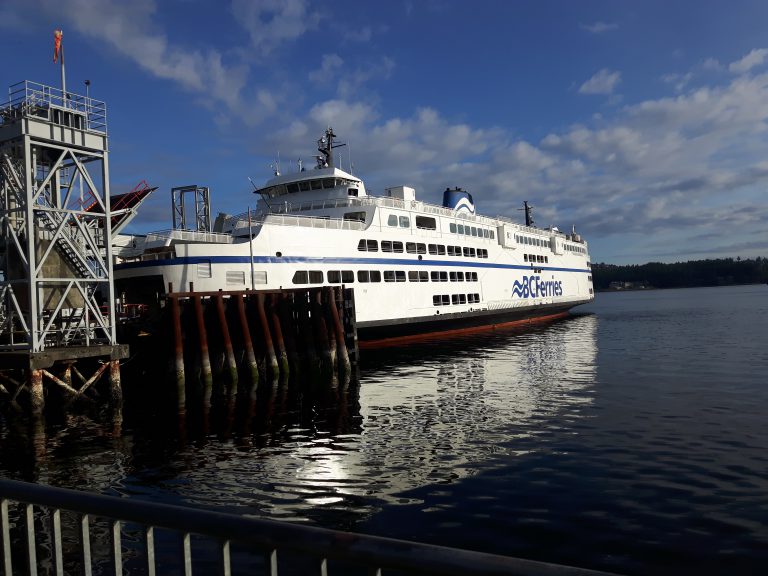 Medical emergency docks BC Ferries vessel