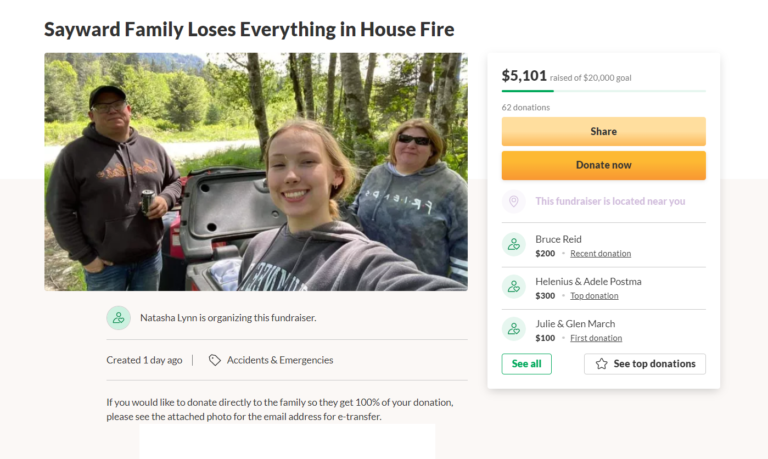 Island family loses home, dogs, belongings in Tuesday fire