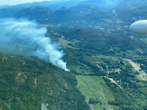 Sayward-area wildfires may have been deliberate: RCMP
