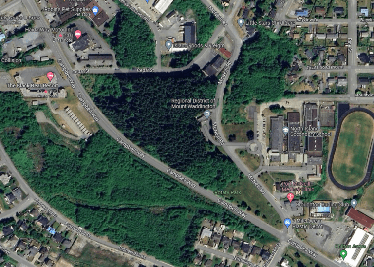 Forestry company donating land to Town of Port McNeill