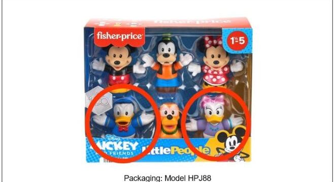 Disney Toys Recalled Due to Choking Hazard