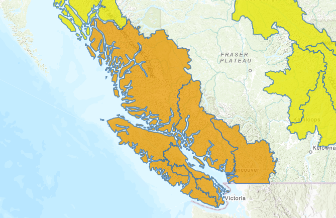 Floods hitting 5 and 20-year highs predicted on Vancouver Island during weekend storm