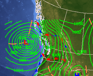 ‘Bomb cyclone’ storm headed to BC coast, hits Tuesday