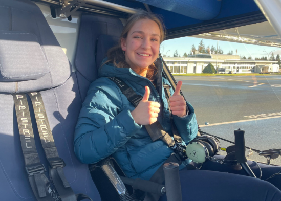 Young Island pilot makes national history with e-plane solo flight