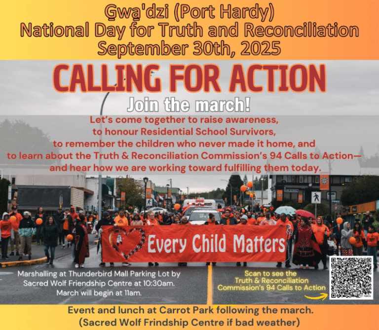 Every Child Matters March in Port Hardy September 30
